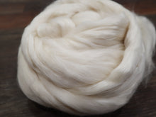 Load image into Gallery viewer, Merino / Bamboo / Tussah (Combed Top) - Undyed Spinning Fiber (4oz)