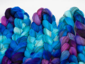 Blue Face Leicester - BFL - Wool  (4oz) | Combed Top / Roving for Spinning and Felting